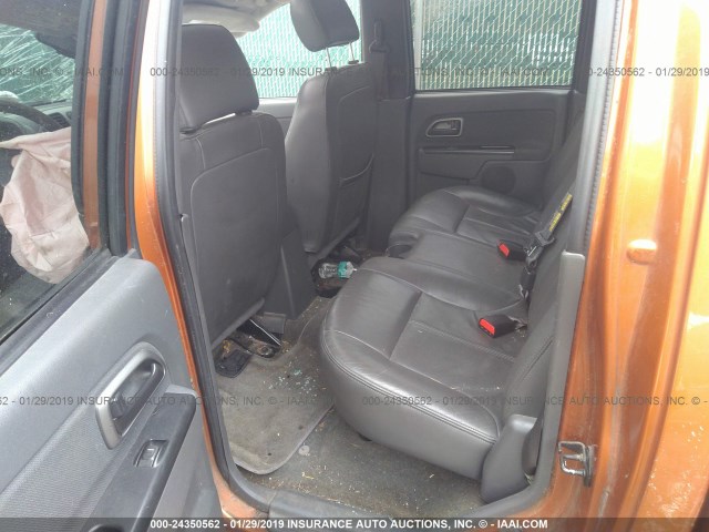 1GCDT136658201473 - 2005 CHEVROLET COLORADO ORANGE photo 8