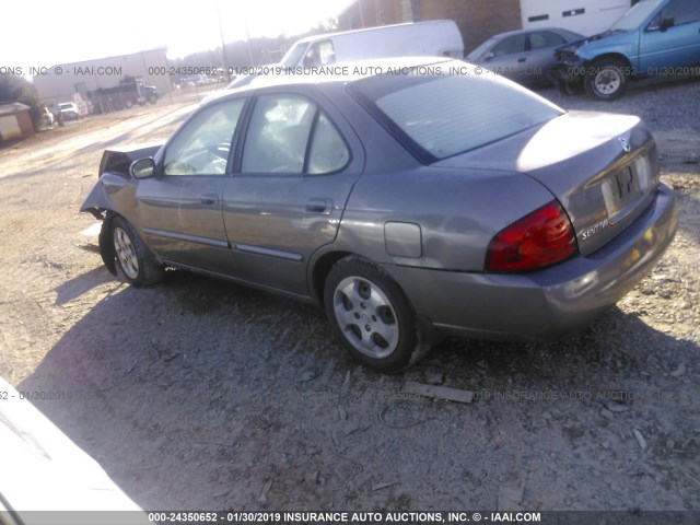 3N1CB51A24L559248 - 2004 NISSAN SENTRA 1.8S GRAY photo 3