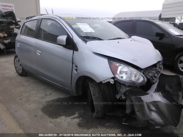 ML32A3HJ1FH035096 - 2015 MITSUBISHI MIRAGE DE SILVER photo 1