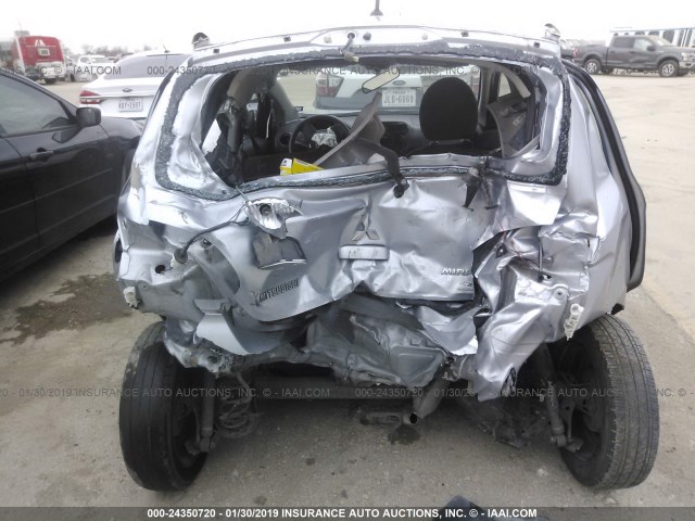 ML32A3HJ1FH035096 - 2015 MITSUBISHI MIRAGE DE SILVER photo 6