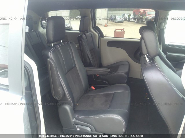 2C4RDGCG7KR529726 - 2019 DODGE GRAND CARAVAN SXT GRAY photo 8