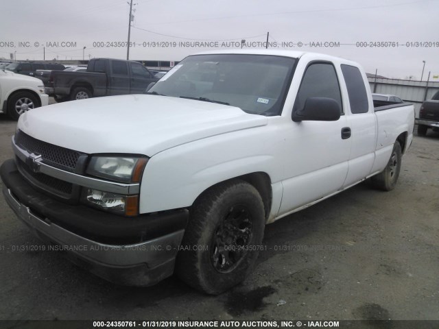 1GCEC19V66Z280030 - 2006 CHEVROLET SILVERADO C1500 WHITE photo 2