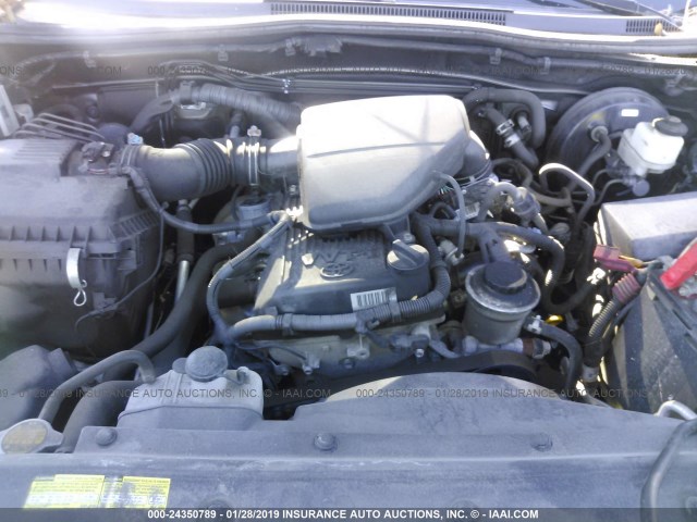 5TFJX4CN7EX037978 - 2014 TOYOTA TACOMA DOUBLE CAB 灰色 照片 10