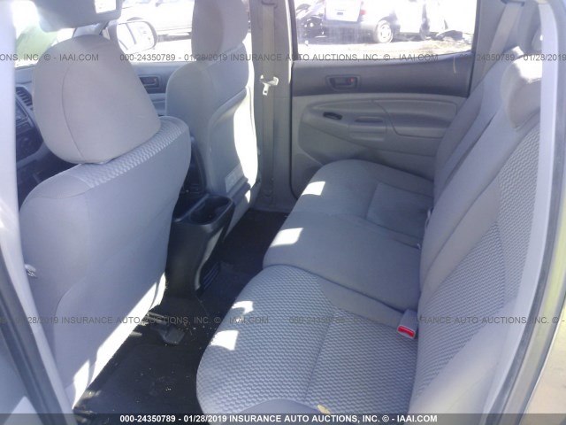 5TFJX4CN7EX037978 - 2014 TOYOTA TACOMA DOUBLE CAB 灰色 照片 8