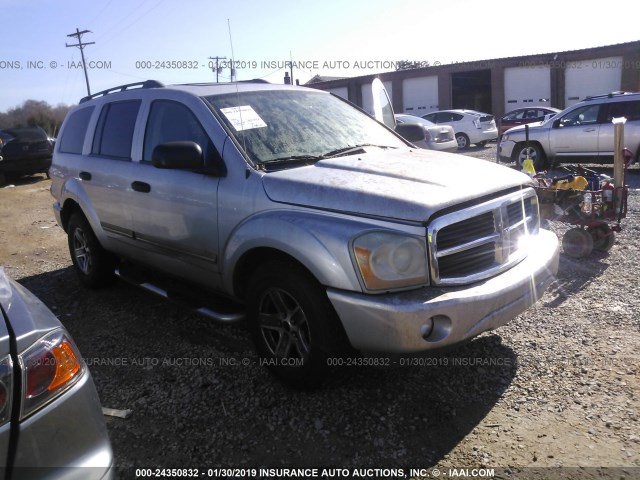 1D4HD58D34F136172 - 2004 DODGE DURANGO LIMITED SILVER photo 1