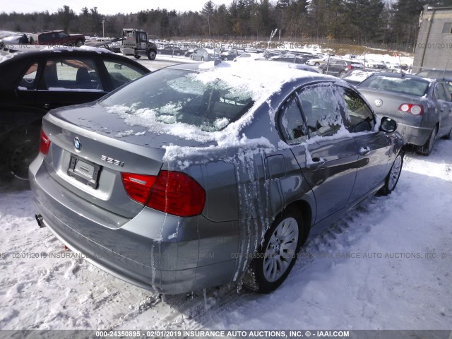 WBAPK53599A644789 - 2009 BMW 328 XI SULEV GRAY photo 4