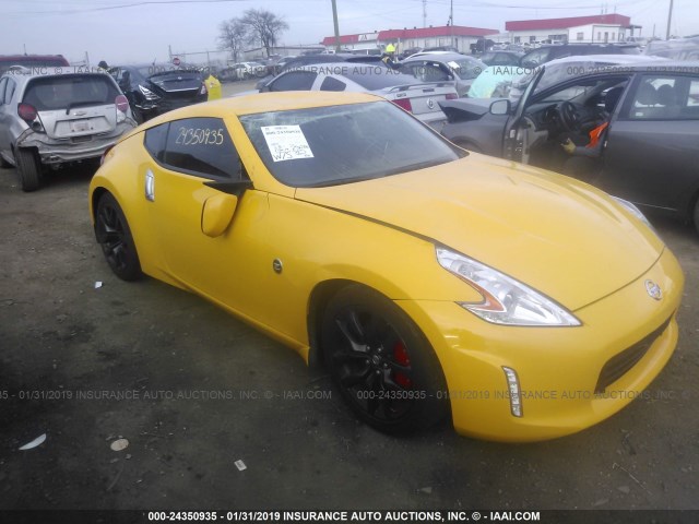 JN1AZ4EH0HM953962 - 2017 NISSAN 370Z TOUR/SPT/TECH/NISMO/TECH YELLOW photo 1