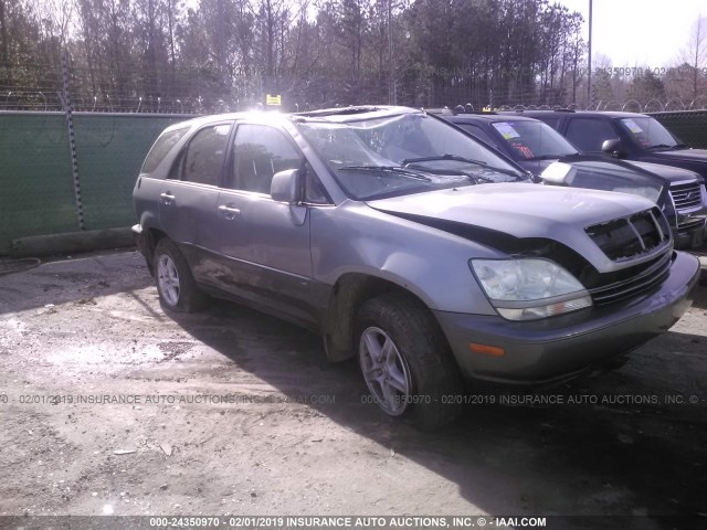 JTJGF10U420132457 - 2002 LEXUS RX 300 BEIGE photo 1