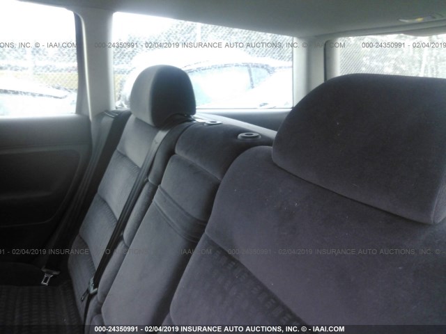 WVWND63B54E087509 - 2004 VOLKSWAGEN PASSAT GL SILVER photo 8