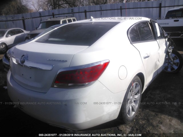 1G4GH5E32CF173409 - 2012 BUICK LACROSSE PREMIUM WHITE photo 4