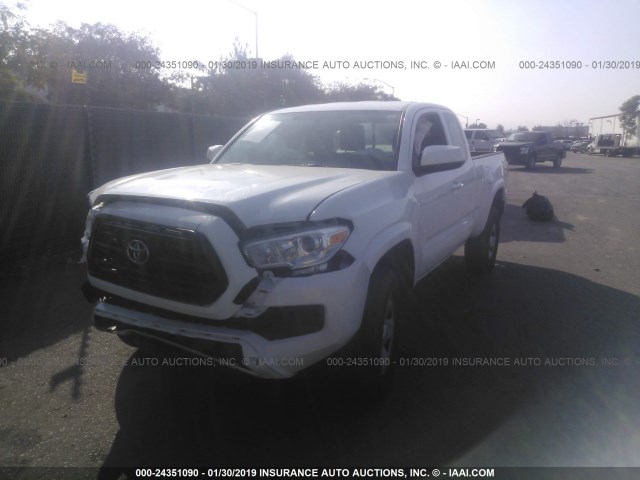 5TFRX5GN2HX090515 - 2017 TOYOTA TACOMA ACCESS CAB/SR/SR5 白色 照片 2