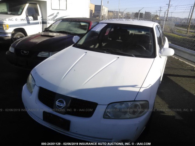 3N1CB51D34L484294 - 2004 NISSAN SENTRA 1.8/1.8S WHITE photo 2