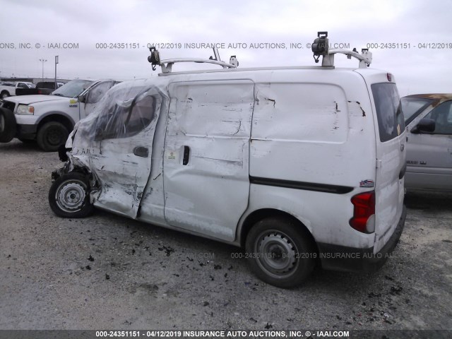 3N63M0YN7HK696049 - 2017 CHEVROLET CITY EXPRESS LS WHITE photo 3