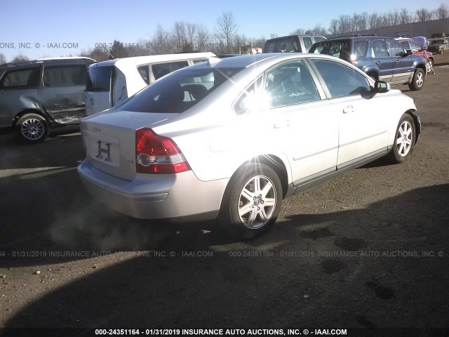 YV1MS382872261176 - 2007 VOLVO S40 2.4I SILVER photo 4