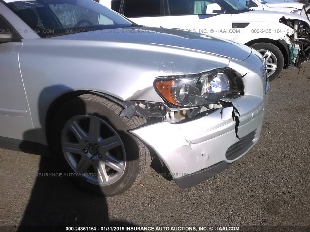 YV1MS382872261176 - 2007 VOLVO S40 2.4I SILVER photo 6