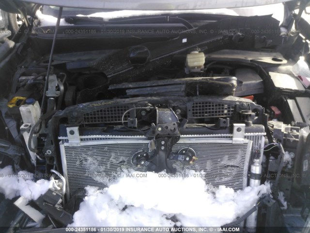 5N1AR2MM1DC682227 - 2013 NISSAN PATHFINDER S/SV/SL/PLATINUM GRAY photo 10