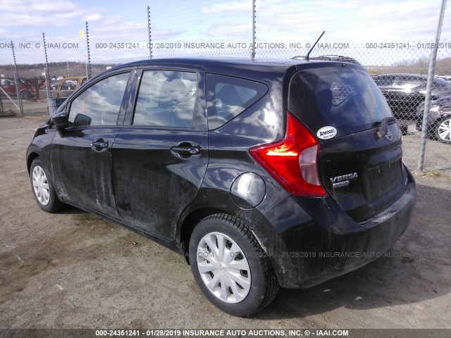 3N1CE2CP7GL358165 - 2016 NISSAN VERSA NOTE S/S PLUS/SV/SL/SR BLACK photo 3