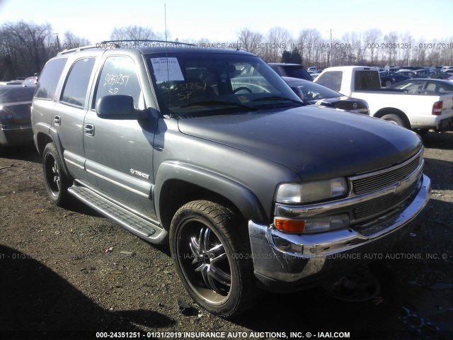 1GNEK13Z52R235418 - 2002 CHEVROLET TAHOE K1500 BEIGE photo 1