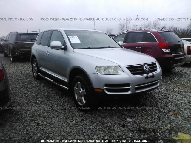 WVGZG77L95D058373 - 2005 VOLKSWAGEN TOUAREG 3.2 SILVER photo 1