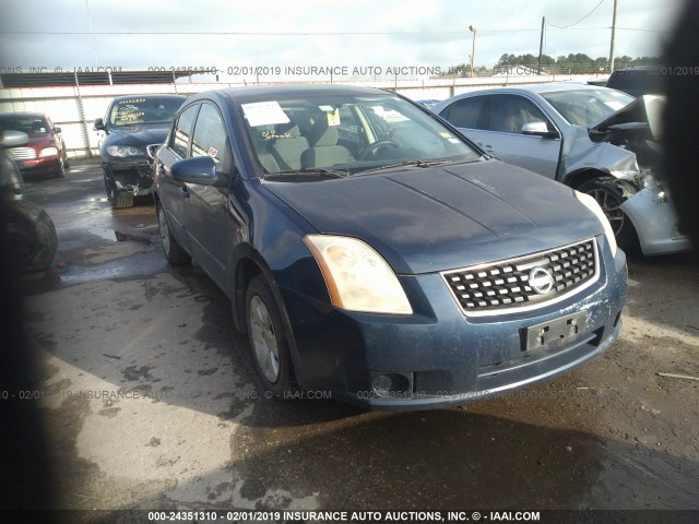 3N1AB61E58L624650 - 2008 NISSAN SENTRA 2.0/2.0S/2.0SL Dark Blue photo 1