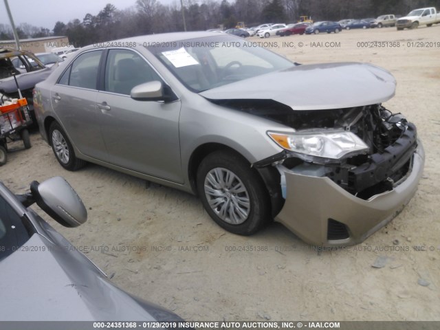 4T1BF1FK0DU719636 - 2013 TOYOTA CAMRY L/SE/LE/XLE Champagne photo 1
