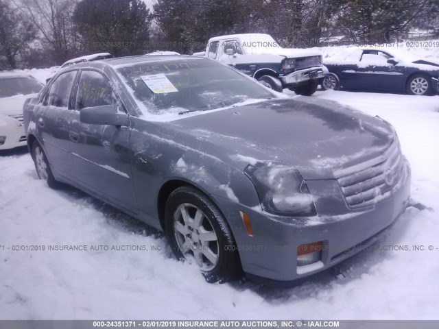 1G6DP567250236416 - 2005 CADILLAC CTS HI FEATURE V6 GRAY photo 1