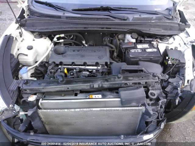 KM8JU3AC0DU616620 - 2013 HYUNDAI TUCSON GLS/LIMITED თეთრი ფოტო 10