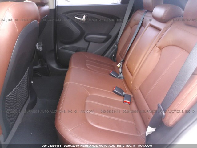 KM8JU3AC0DU616620 - 2013 HYUNDAI TUCSON GLS/LIMITED თეთრი ფოტო 8