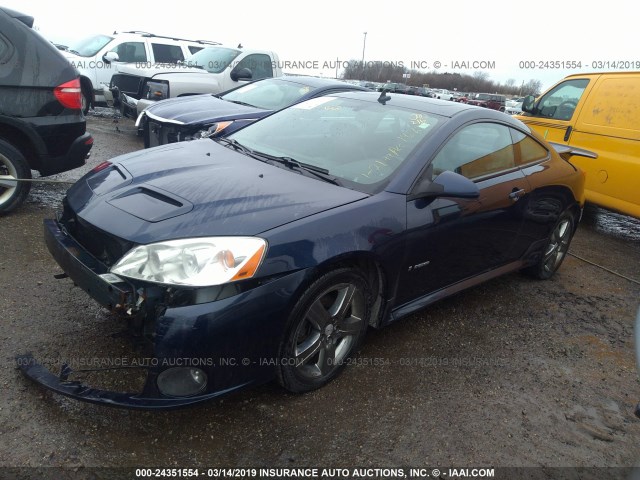 1G2ZM177184198679 - 2008 PONTIAC G6 GXP Dark Blue photo 2