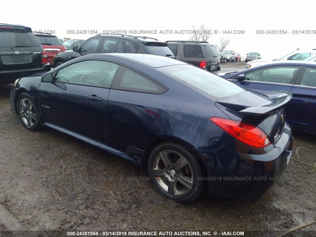 1G2ZM177184198679 - 2008 PONTIAC G6 GXP Dark Blue photo 3