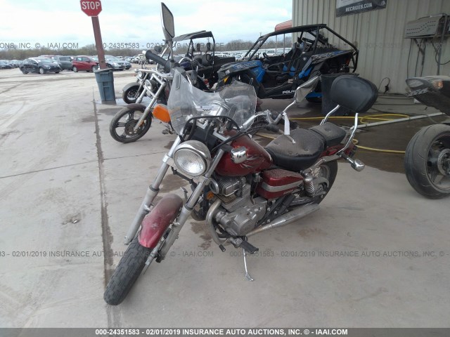 JH2MC1301CK602352 - 2012 HONDA CMX250 C RED photo 2