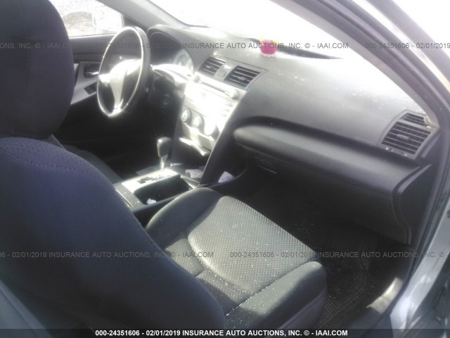 4T1BE46K48U730116 - 2008 TOYOTA CAMRY CE/LE/XLE/SE GREEN photo 5