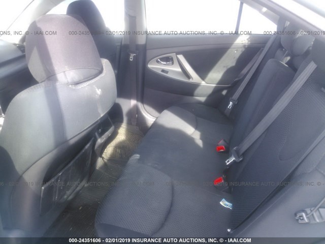 4T1BE46K48U730116 - 2008 TOYOTA CAMRY CE/LE/XLE/SE GREEN photo 8