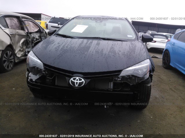 5YFBURHEXKP908272 - 2019 TOYOTA COROLLA L/LE/XLE/SE/XSE BLACK photo 6
