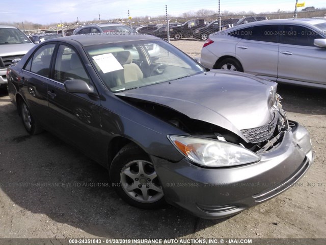 4T1BE32K03U646092 - 2003 TOYOTA CAMRY LE/XLE/SE GRAY photo 1