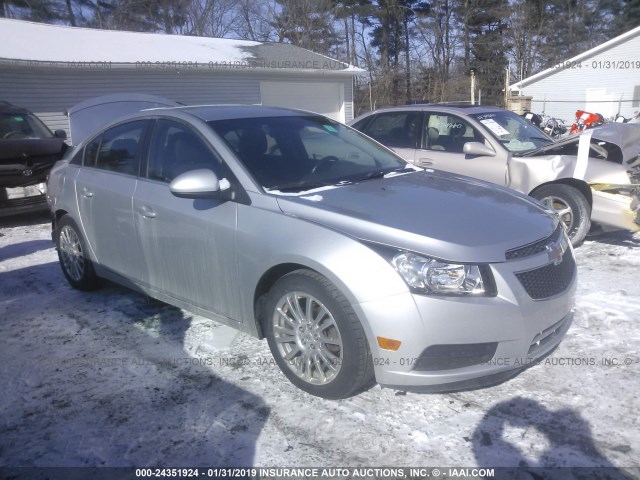 1G1PK5S99B7212741 - 2011 CHEVROLET CRUZE ECO SILVER photo 1