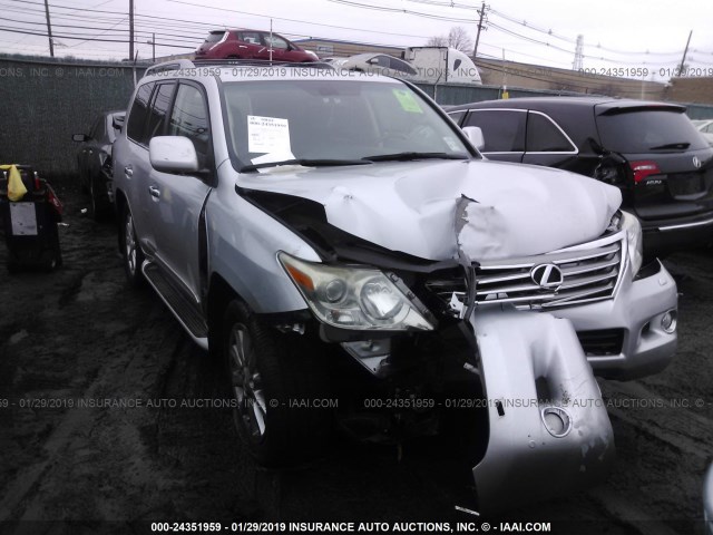 JTJHY00W794025920 - 2009 LEXUS LX 570 SILVER photo 1