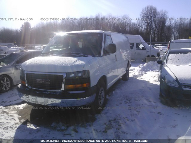 1GTW7AFF6G1901787 - 2016 GMC SAVANA G2500 WHITE photo 2