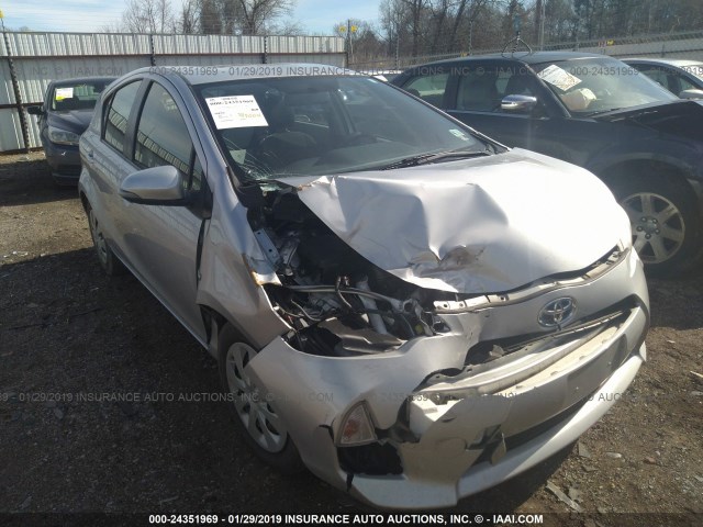 JTDKDTB34D1056318 - 2013 TOYOTA PRIUS C SILVER photo 1