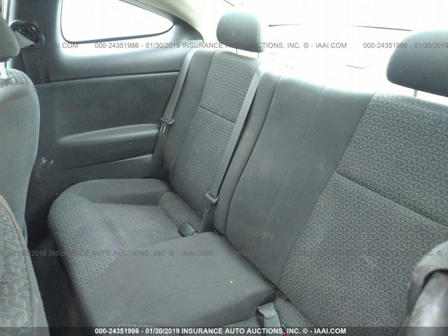 1G2AL18F287102319 - 2008 PONTIAC G5 MAROON photo 8