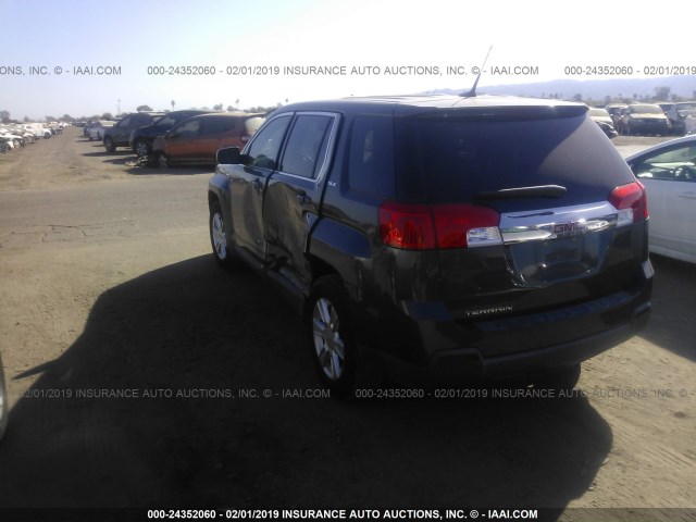 2CTALBEW3A6417193 - 2010 GMC TERRAIN SLE GRAY photo 3