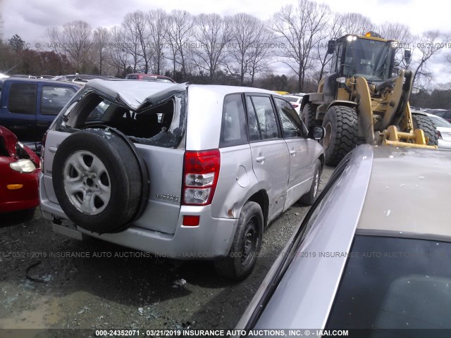 JS3TE941974202636 - 2007 SUZUKI GRAND VITARA  SILVER photo 4