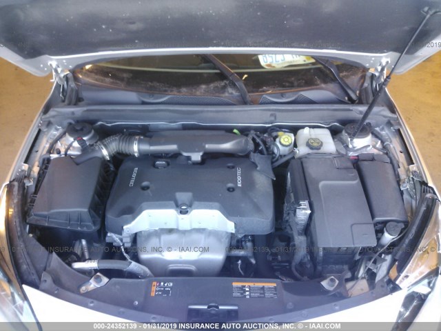 1G11B5SLXFU147617 - 2015 CHEVROLET MALIBU LS SILVER photo 10