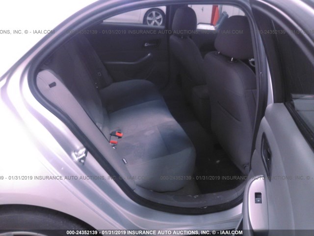 1G11B5SLXFU147617 - 2015 CHEVROLET MALIBU LS SILVER photo 8