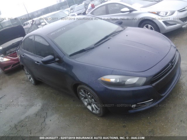 1C3CDFBA8DD305498 - 2013 DODGE DART SXT Dark Blue photo 1