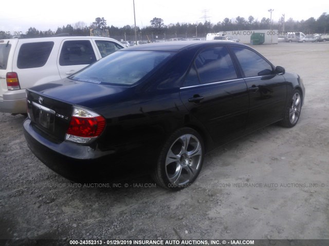 4T1BE32K96U699183 - 2006 TOYOTA CAMRY LE/XLE/SE BLACK photo 4