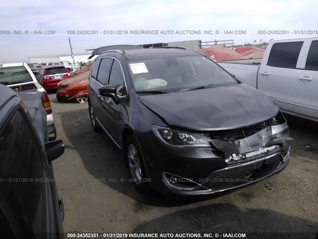 2C4RC1EG0HR827055 - 2017 CHRYSLER PACIFICA TOURING L PLUS GRAY photo 1