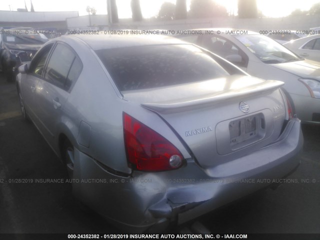 1N4BA41E38C809032 - 2008 NISSAN MAXIMA SE/SL GRAY photo 3