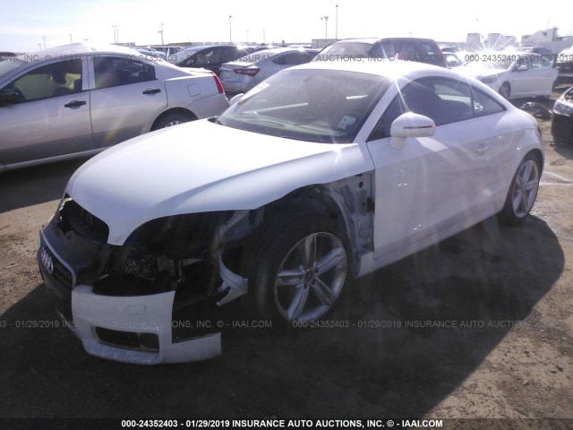 TRUKFAFK9C1002940 - 2012 AUDI TT PRESTIGE WHITE photo 2