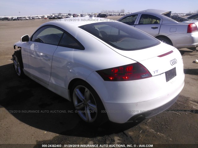 TRUKFAFK9C1002940 - 2012 AUDI TT PRESTIGE WHITE photo 3